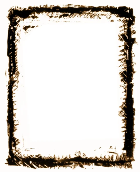 Frame designed with ink — Stockfoto