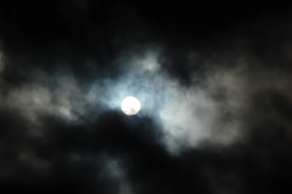 月亮、 夜晚、 grunge — 图库照片