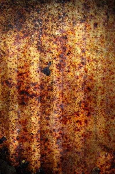 Placa metálica oxidada —  Fotos de Stock