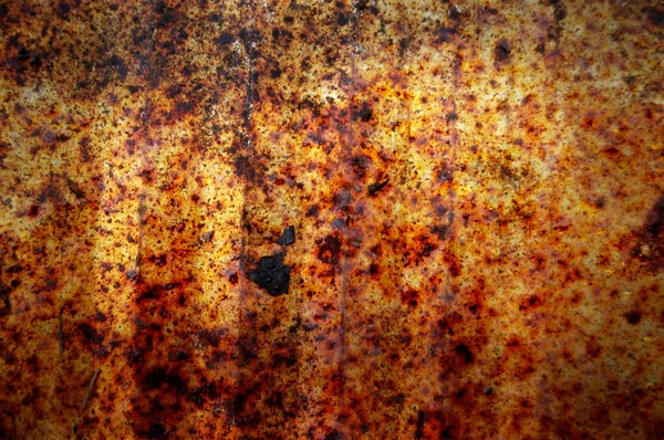 Placa metálica oxidada — Foto de Stock