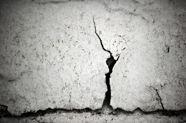 Crack au ciment — Photo
