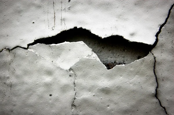 Çimento çatlamak — Stok fotoğraf