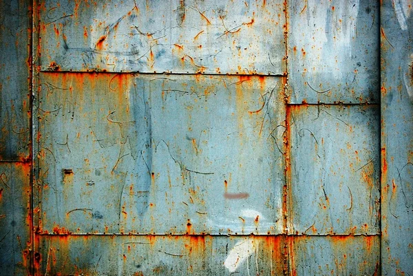 Grunge kopott ajtó — Stock Fotó