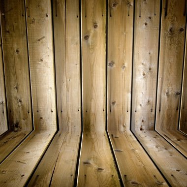 Worn wooden fence clipart