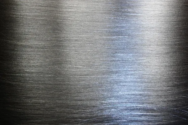 Textura metálica escovada — Fotografia de Stock