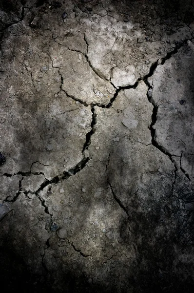 Crack la ciment — Fotografie, imagine de stoc