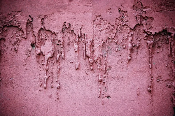 Stökigt målad vägg — Stockfoto