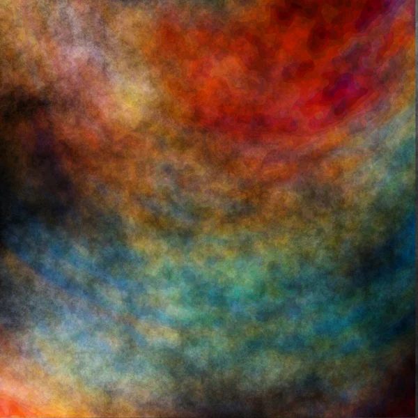 コンピューター表示、抽象的な虹 — ストック写真