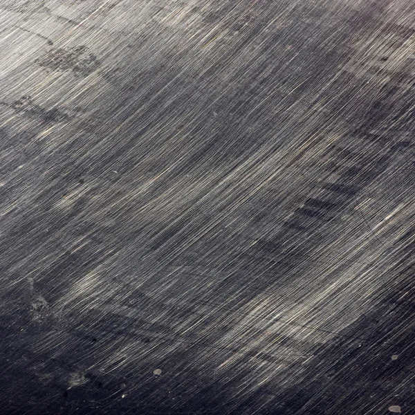 Close up of scratches on steel surface — Stock Photo, Image