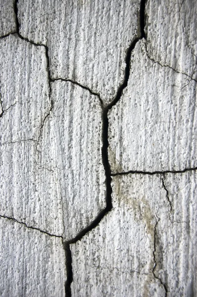 Gebarsten cement oppervlak; abstracte vuile grunge achtergrond — Stockfoto