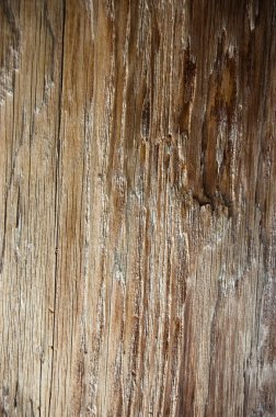 Worn wooden surface