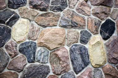 Granite brick wall clipart