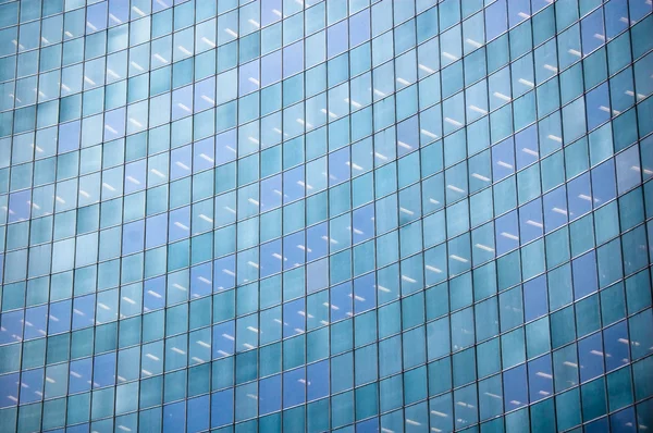 stock image Reflection at office building glass