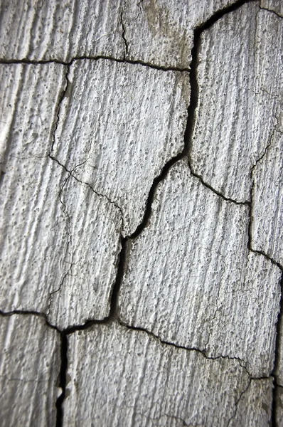 Gebarsten cement oppervlak; abstracte vuile grunge achtergrond — Stockfoto