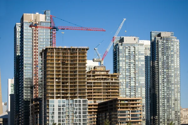 Toronto Hochhäuser im Bau — Stockfoto