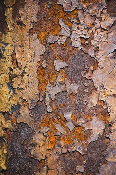 Superfície de metal enferrujado; abstrato fundo grunge sujo — Fotografia de Stock