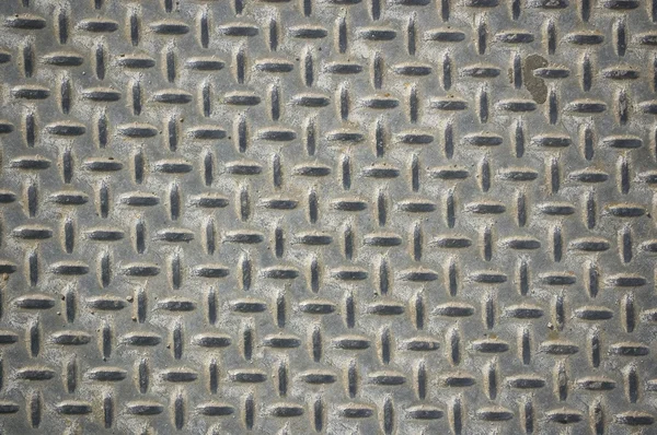 Mandel-Metalloberfläche; abstrakter industrieller Hintergrund — Stockfoto
