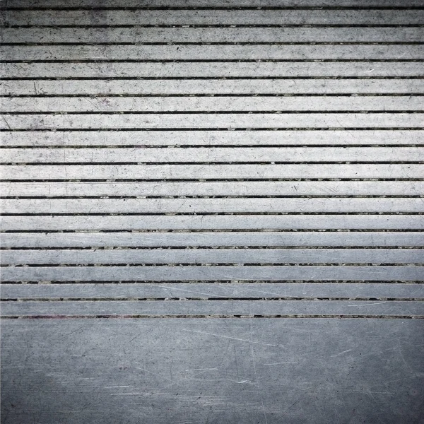 Striped metal surface ; abstract industrial background — Stock Photo, Image