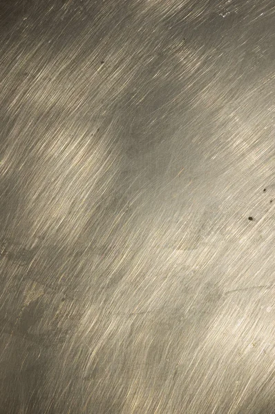 Scratched metal surface ; abstract industrial background — Stock Photo, Image