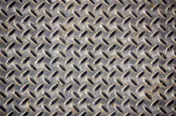 Mandel-Metalloberfläche; abstrakter industrieller Hintergrund — Stockfoto