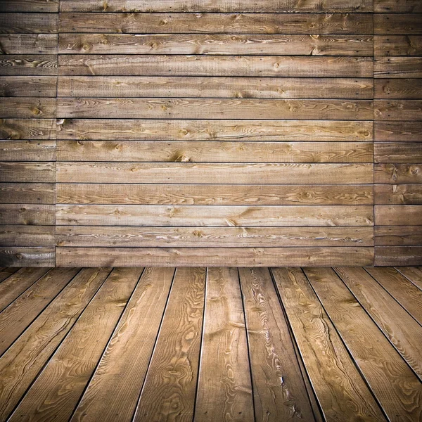 Cottage wooden room — Stock Photo, Image
