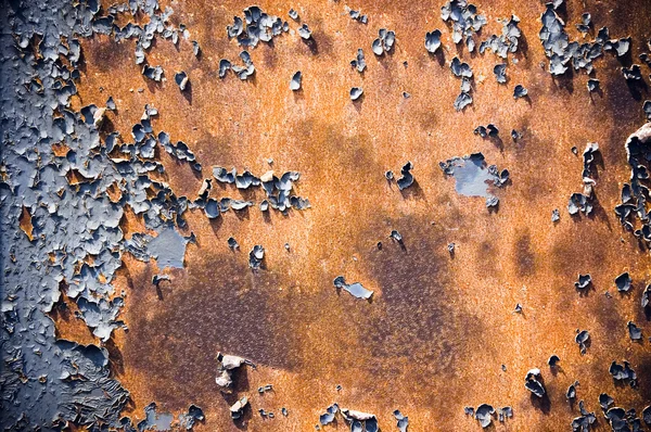 Rostig metallyta; abstrakt smutsiga grunge bakgrund — Stockfoto