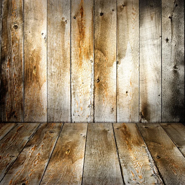 コテージ木造の部屋 — ストック写真