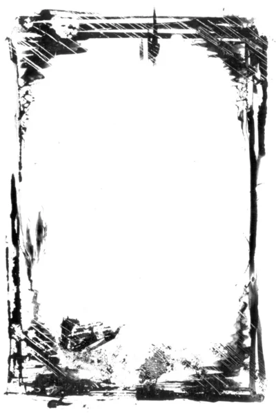 Frame designed with ink — 图库照片