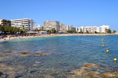 santa eularia des riu Beach