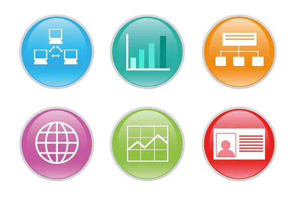 Icons for the web — Stock Photo, Image