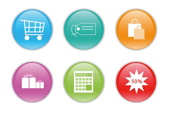Icons for the web — Stock Photo, Image