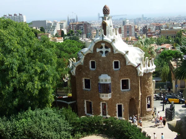 Parque Guell de Barcelona — Fotografia de Stock