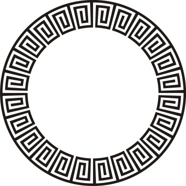 Aztec circular design