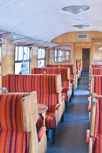 Inside old carriage — Stock Photo, Image