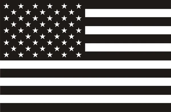 Flaga amerykańska — Wektor stockowy