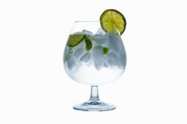 GinTonic or Water Lemon clipart
