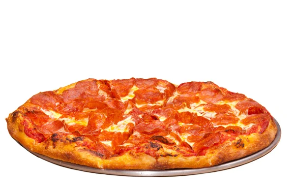 Ganze Pizza — Stockfoto