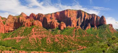 Cedar Breaks park panorama clipart