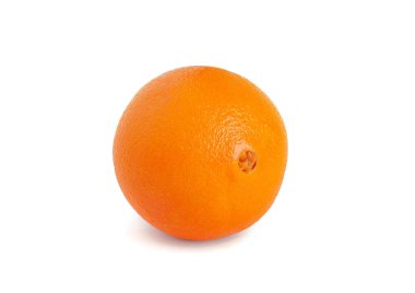 Beyaz arkaplanda turuncu izole edilmiş