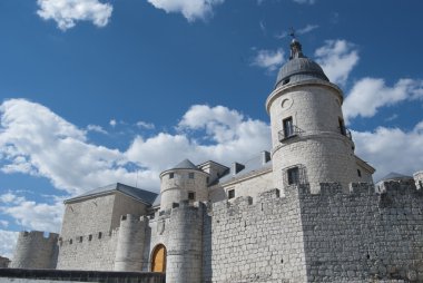 Simancas Castle, Valladolid, Spain clipart