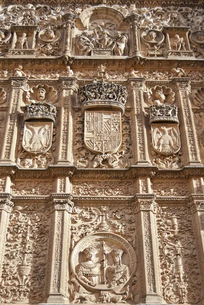 Universidade de Salamanca, vista exterior, Espanha — Fotografia de Stock
