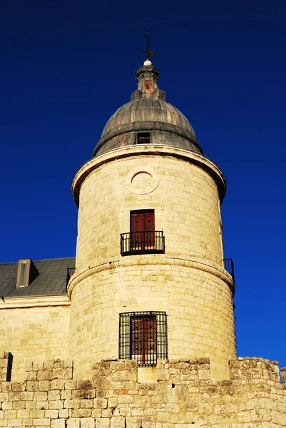 Вежа castler місті Simancas, Іспанія — стокове фото