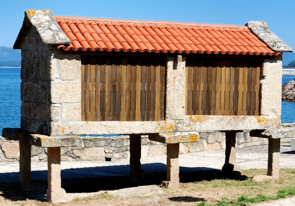Horreo van cambados, Galicië, Spanje — Stockfoto