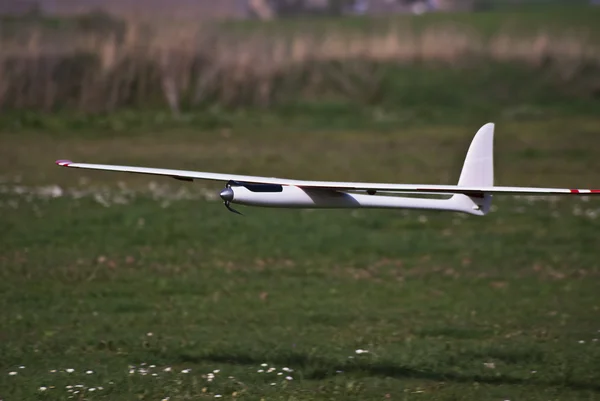 RC model samolot glider — Zdjęcie stockowe