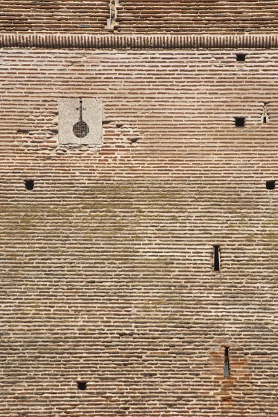 Mur à château, arrière-plan — Photo