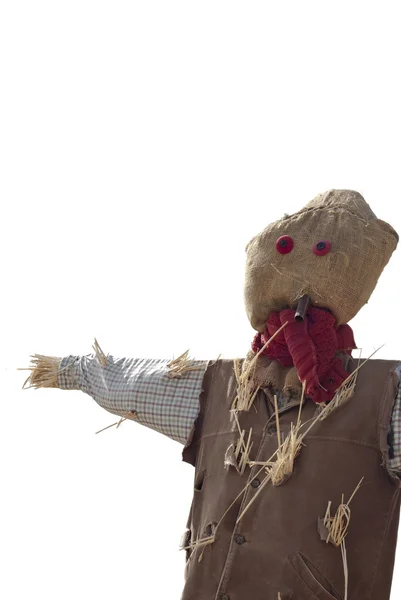 stock image Isolated scarecrow straw