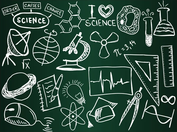 Наука шкільна рада — стоковий вектор