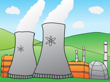 Nuclear Power Plant clipart