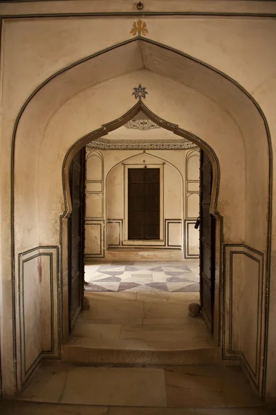Interieur van het amber paleis Rechtenvrije Stockafbeeldingen