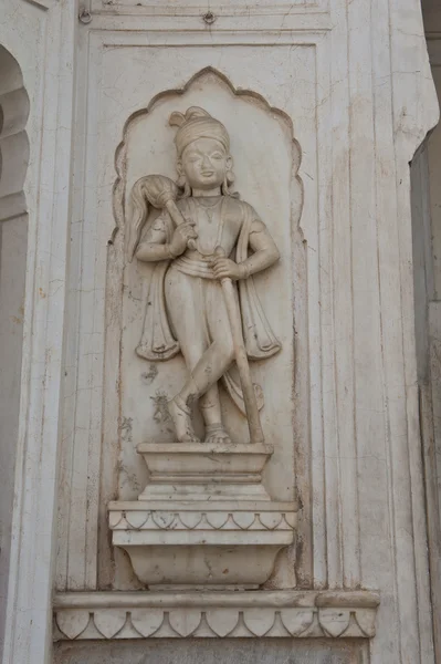 Statue av indisk marmor – stockfoto